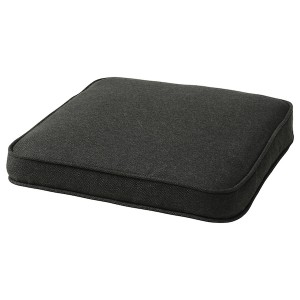 IKEA JÄRPÖN cover for chair pad, 17 3/8x17 3/8 in Outdoor Anthracite, Ikea Ireland | 4826LJYDE