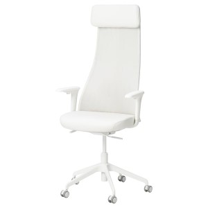 IKEA JÄRVFJÄLLET office chair with armrests Grann White, Ikea Ireland | 4728BOWPV