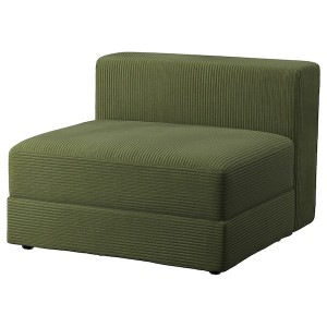 IKEA JÄTTEBO cover 1.5-seat module with storage Samsala Dark Yellow / Green, Ikea Ireland | 2569NVGRW