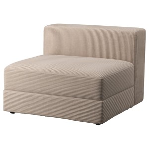 IKEA JÄTTEBO cover 1.5-seat module with storage Samsala Gray / Beige, Ikea Ireland | 5846WUCNJ