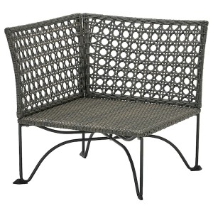 IKEA JUTHOLMEN corner section, outdoor, dark gray-brown, Ikea Ireland | 2781YDBJZ