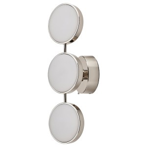 IKEA KABOMBA LED wall lamp, 19x6 in Dimmable Chrome Plated / Glossy, Ikea Ireland | 1063EWCDM