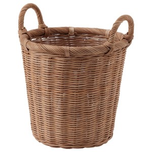 IKEA KAKTUSFIKON plant pot, rattan, 9 ½ in, Ikea Ireland | 5924VQAXE