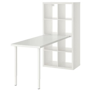 IKEA KALLAX / LAGKAPTEN workstation, 30 3/8x62 5/8x57 7/8 in White, Ikea Ireland | 6928MWOEU