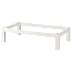 IKEA KALLAX base on legs, 29 7/8x15 3/8x7 1/8 in White, Ikea Ireland | 1072JBVEG