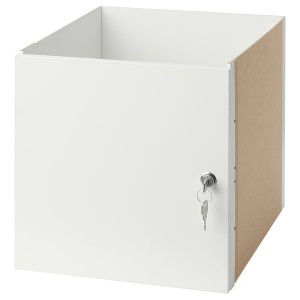IKEA KALLAX insert with lockable door, white, 13x13 in, Ikea Ireland | 3640TJVNK