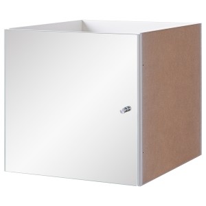 IKEA KALLAX insert with mirror door, 13x13 in, Ikea Ireland | 3597QHOAF