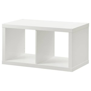 IKEA KALLAX shelf unit, 30 1/8x16 1/8 in White, Ikea Ireland | 8320TXHVJ