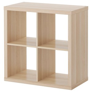IKEA KALLAX shelf unit, white stained oak effect, 30 1/8x30 1/8 in, Ikea Ireland | 8015RDUVA