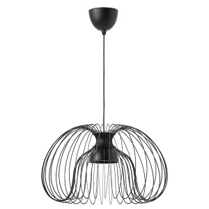 IKEA KALLFRONT / HEMMA pendant lamp, black, 20 in, Ikea Ireland | 0519IEPBX