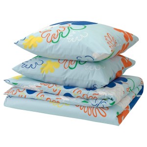 IKEA KANTDRACENA duvet cover and pillowcase(s) Full / Queen (Double / Queen), Ikea Ireland | 7502JIBEZ