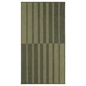 IKEA KANTSTOLPE rug flatwoven, in/outdoor, green, 2'7 inx4'11 in, Ikea Ireland | 3645IPLEO
