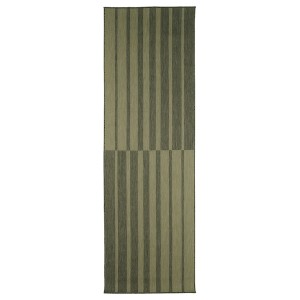 IKEA KANTSTOLPE rug flatwoven, in/outdoor, green, 2'7 inx8'2 in, Ikea Ireland | 1967UFGRT