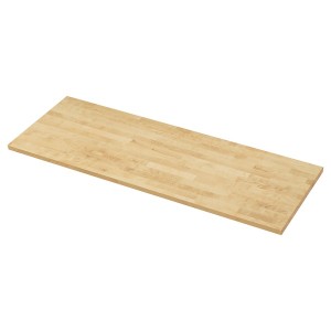 IKEA KARLBY countertop, 74x1 1/2 in Birch / Veneer, Ikea Ireland | 9306AFZQS