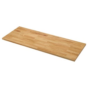 IKEA KARLBY countertop, 74x1 1/2 in Oak / Veneer, Ikea Ireland | 0958ZSHYL