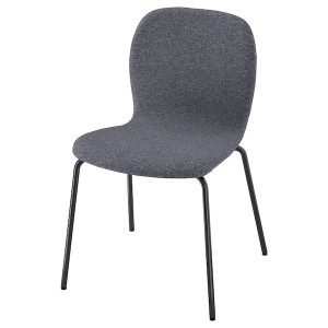 IKEA KARLPETTER chair Gunnared Medium Gray / Sefast Black, Ikea Ireland | 5481PZHFG