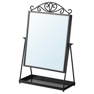 IKEA KARMSUND table mirror, black, 10 5/8x16 7/8 in, Ikea Ireland | 8546QUGPD
