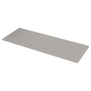 IKEA KASKER custom countertop, 1 1/8 in Matt Light Gray / Concrete Effect Quartz, Ikea Ireland | 3706EMLBR