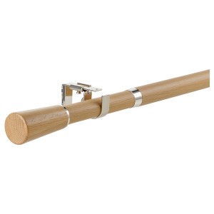 IKEA KÄGELKAKTUS curtain rod set, oak effect, 47 ¼-82 ¾1 1/8 in, Ikea Ireland | 4896ANPCF