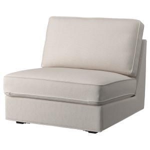 IKEA KIVIK cover for 1-seat sleeper sofa Tresund Light Beige, Ikea Ireland | 2963PHWBD