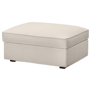 IKEA KIVIK cover for ottoman with storage Gunnared Beige, Ikea Ireland | 9031XIORE