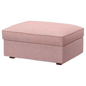 IKEA KIVIK cover for ottoman with storage Gunnared Light Brown / Pink, Ikea Ireland | 5741QHDMR