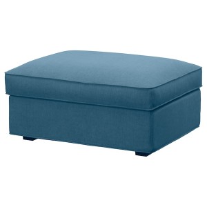 IKEA KIVIK cover for ottoman with storage Tallmyra Blue, Ikea Ireland | 3917TKWJA