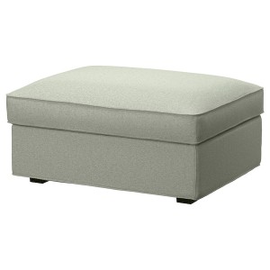 IKEA KIVIK cover for ottoman with storage Gunnared Light Green, Ikea Ireland | 7561ZSJFM