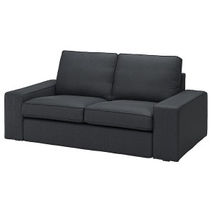 IKEA KIVIK loveseat cover Tresund Anthracite, Ikea Ireland | 1503KQFNR