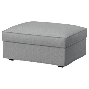 IKEA KIVIK ottoman with storage Tibbleby Beige / Gray, Ikea Ireland | 8462BDTGO