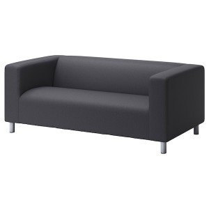 IKEA KLIPPAN loveseat Vissle Gray, Ikea Ireland | 8297YNPXI