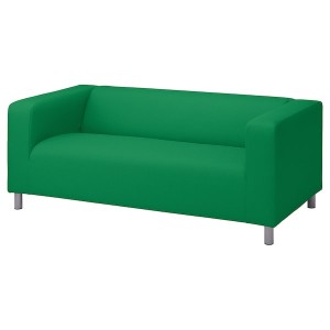 IKEA KLIPPAN loveseat Vissle Green, Ikea Ireland | 6820DZTJW