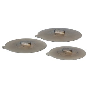 IKEA KLOCKREN universal lid, set of 3, silicone, 3 pack, Ikea Ireland | 8724SIBDO