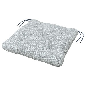IKEA KLÖSAN chair pad, outdoor, blue, 17 3/8x17 3/8 in, Ikea Ireland | 3126LOAMV