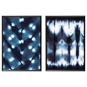IKEA KNOPPÄNG frame with poster, dark patterns, 19 ¾x27 ½ in, 2 pack, Ikea Ireland | 5964HADSY