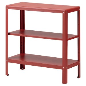IKEA KOLBJÖRN shelf unit, indoor/outdoor, brown-red, 31 1/2x31 7/8 in, Ikea Ireland | 4952NQDVM
