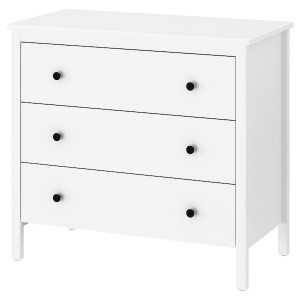 IKEA KOPPANG 3-drawer chest, 35 3/8x32 5/8 in White, Ikea Ireland | 5679UNRDX