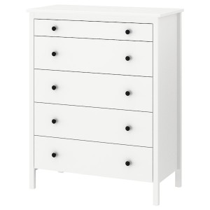 IKEA KOPPANG 5-drawer chest, 35 3/8x44 7/8 in White, Ikea Ireland | 8673SEHLJ