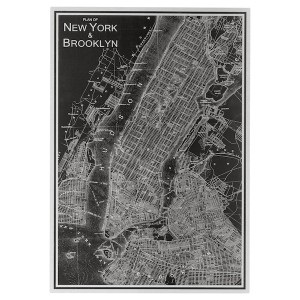 IKEA KOPPARFALL picture, New York City, 19 ¼x27 ½ in, Ikea Ireland | 3158WPEDK