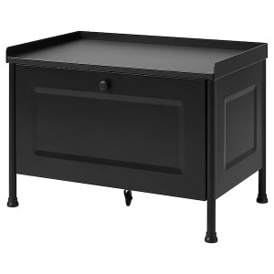 IKEA KORNSJÖ storage bench, black, Ikea Ireland | 5389XRQTW