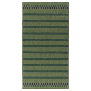 IKEA KORSNING rug flatwoven, in/outdoor, 2'7 inx4'11 in Green Purple / Stripe, Ikea Ireland | 6724ZMLFA
