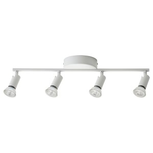 IKEA KRUSNATE ceiling light with 4 spotlights, white, Ikea Ireland | 1694ADZHC