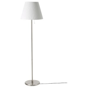 IKEA KRYSSMAST floor lamp, nickel plated, Ikea Ireland | 2603FSLPI