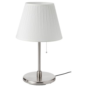 IKEA KRYSSMAST table lamp, nickel plated, Ikea Ireland | 3857FNWIJ