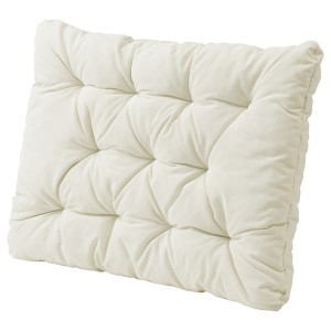 IKEA KUDDARNA back cushion, outdoor, 24 3/8x17 3/8 in Beige, Ikea Ireland | 1804HMOCQ