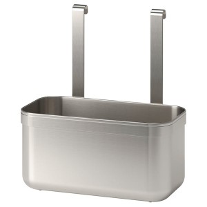 IKEA KUNGSFORS Container, stainless steel, Width: 9 1/2 in, Ikea Ireland | 7502KRJGQ
