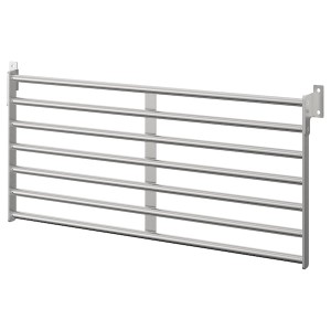 IKEA KUNGSFORS wall rack, stainless steel, Ikea Ireland | 4189REQAO