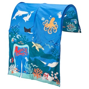 IKEA KURA bed tent Ocean Animals Pattern, Ikea Ireland | 5829QMSNY