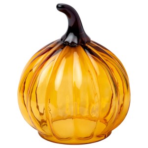 IKEA KUSTFYR decoration, glass/pumpkin, 6 ¾ in, Ikea Ireland | 3642WPZAK