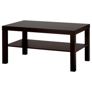 IKEA LACK Coffee table, 35 3/8x21 5/8 in Black / Brown, Ikea Ireland | 9614DBPKZ